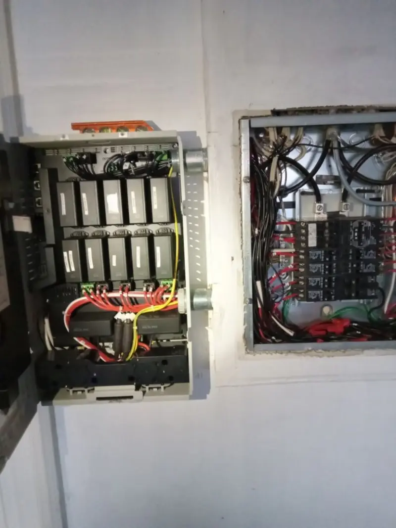 Electrical panel upgrade completed for Security Camera Wiring in El Sobrante
